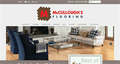 Desktop Screenshot of mcculloughsflooring.com